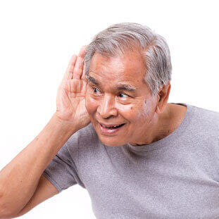 Sign of hearing loss for adults